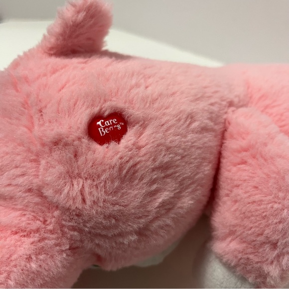 CARE BEARS 13” Plush Cheer Bear stuffed animal 2017 pink rainbow retro toy - Picture 10 of 10